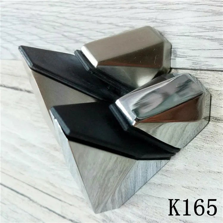 Zinc Alloy Glass Clamps Shelves Support Bracket Clips For 3 to 22mm glass board Tip mouth style Glossy/Satin finished