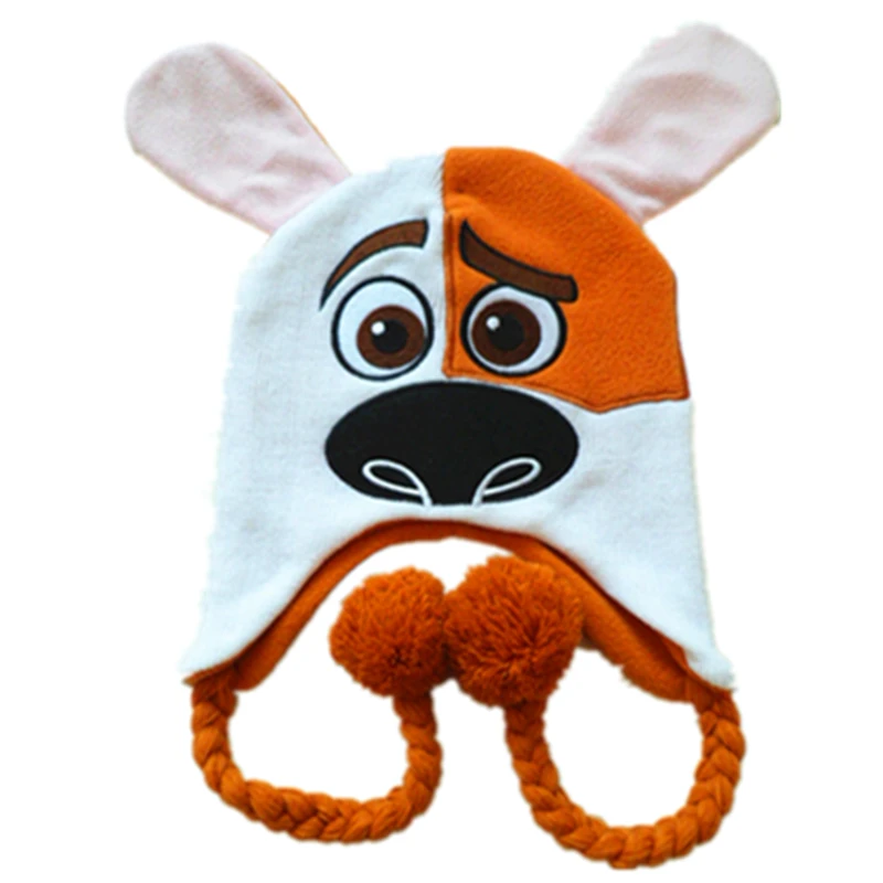 Шапки Wallace & Gromit вязаные шапки с изображением собаки щенка мопса детские зимние