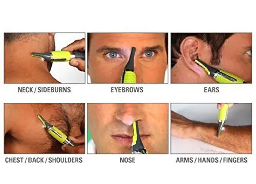 Micro Touch The All-In-One Personal Trimmer Max Trims Hair & Micro Precision Shaver For Nose Ear Neck Hair  (3)