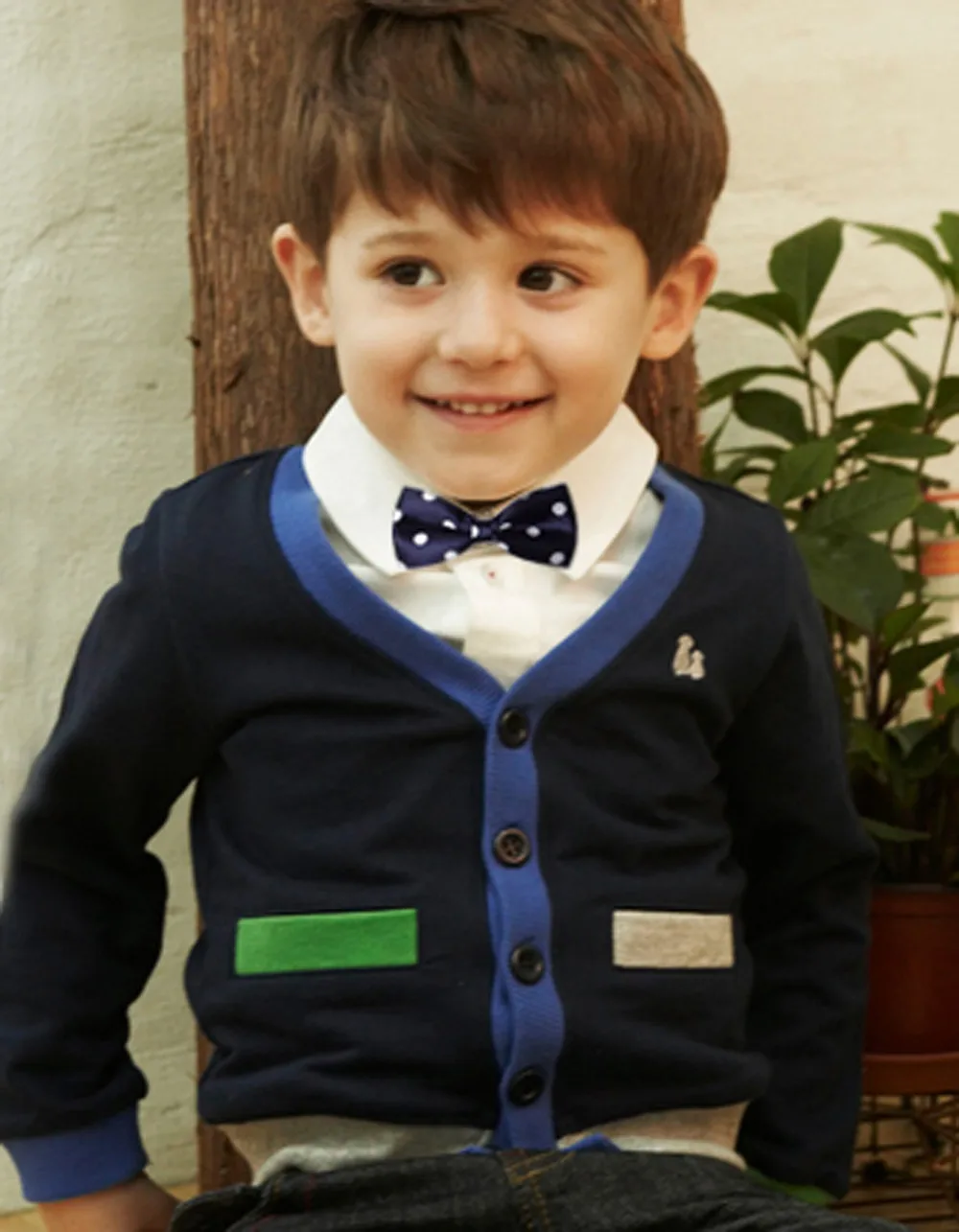 New School Boys Kids matching boy sets Baby Bow Wedding Striped Colour