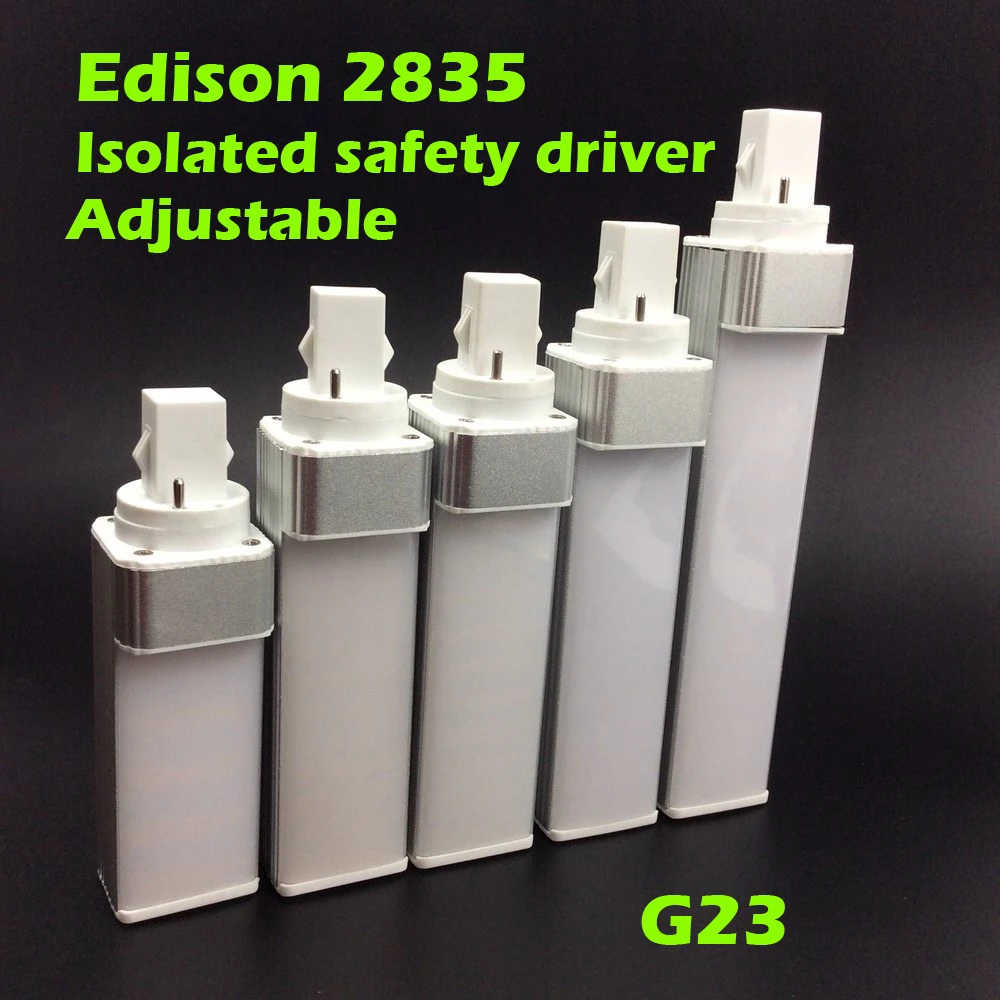 

One Side Emitting Light Rotation Lamp Base G23 Plug LED Lamp 7w 8w 10w 12w 13w for Traditional Recessed Lighting