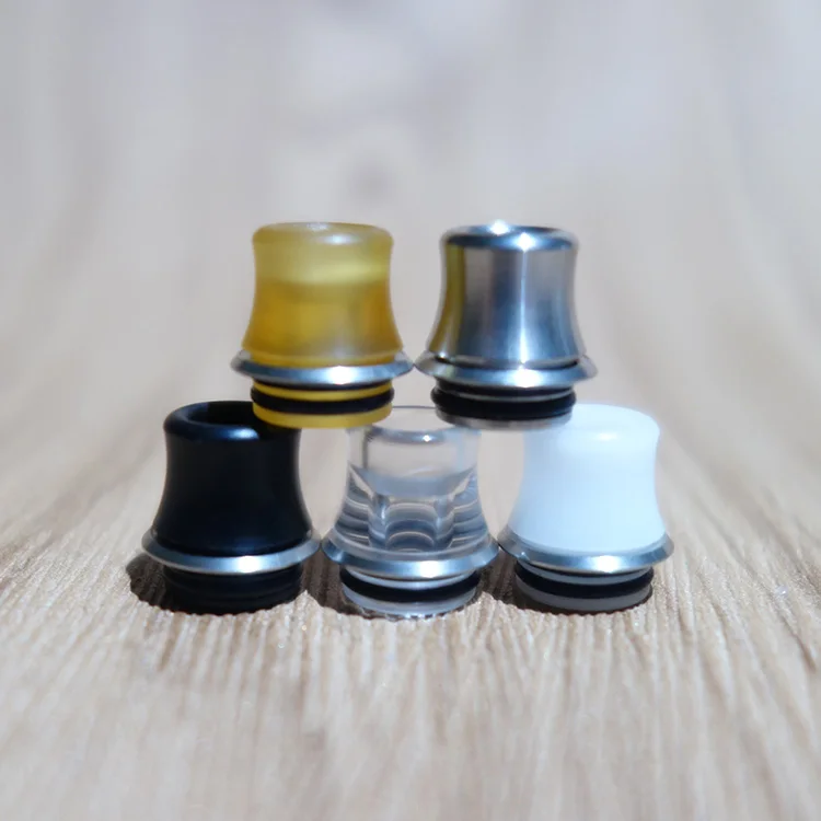 

FUJICCO Style MTL 510 Drip Tip Small Mini Vape Tips With Metal Ring For 510 RDA RTA Vape Tank Vape Accessories