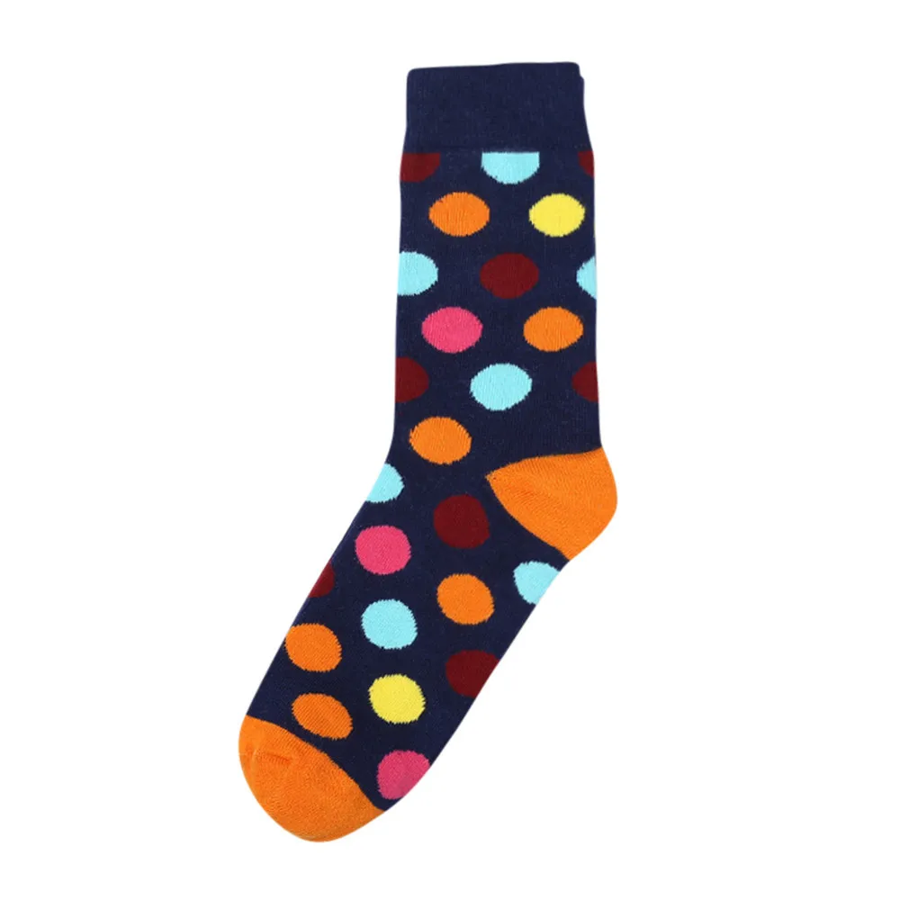 Горячая Распродажа, Новое поступление, новые модные мужские цветные хлопковые носки в горошек, цветные Повседневные носки, носки для собак# 5DQ - Цвет: I 1 pair