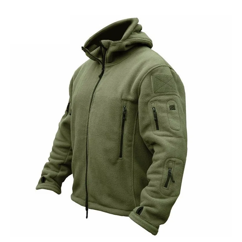 

ZOGAA Brand New Men Jackets Military Fleece Tactical Jacket Overcoat Outdoor Polartec Thermal Windbreaker Mens Jackets and Coats