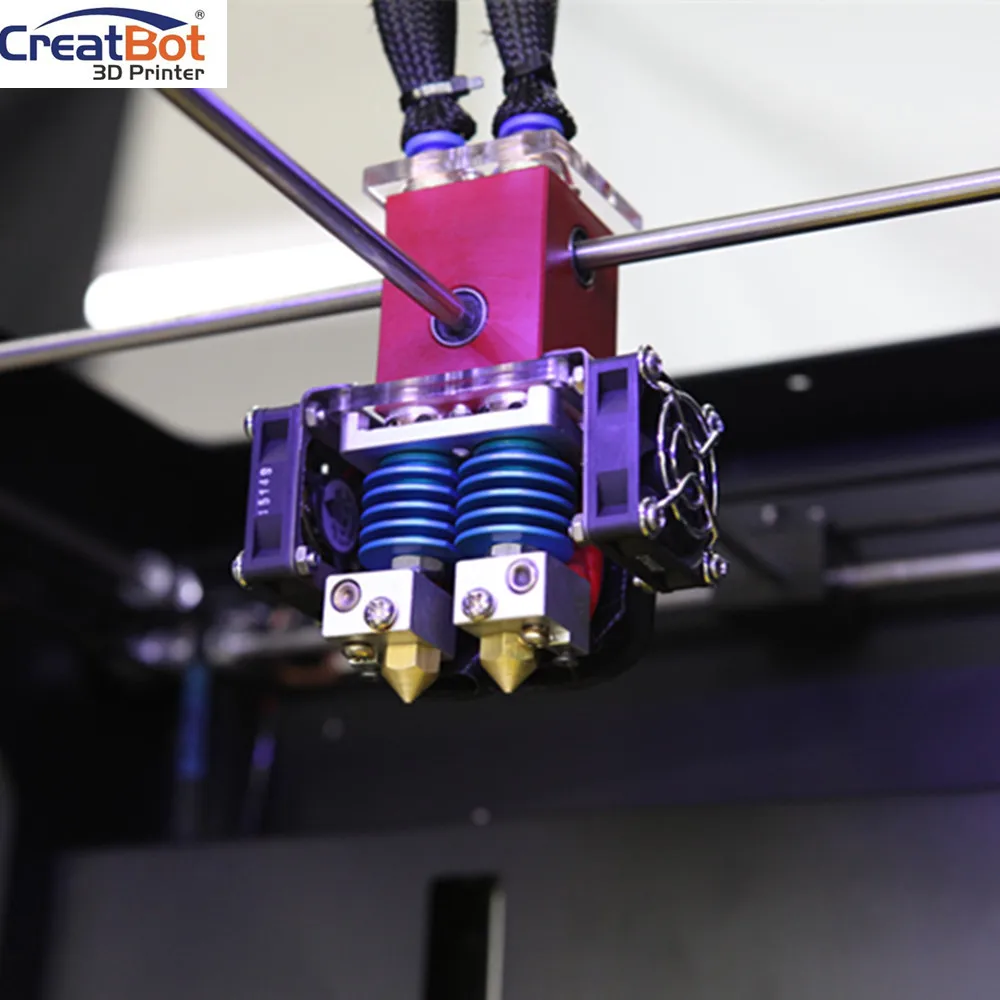 DX02 300*250*300 мм двойной экструдер Creatbot 3d принтер 3d принтер машина с USB 2 PLA ABS бесплатно