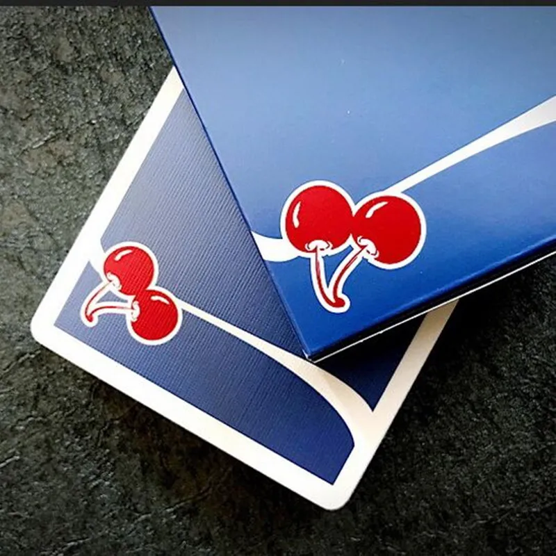 1 колода вишни игральные карты игровые Tahoe Blue V5 Cool Cardistry магический реквизит для