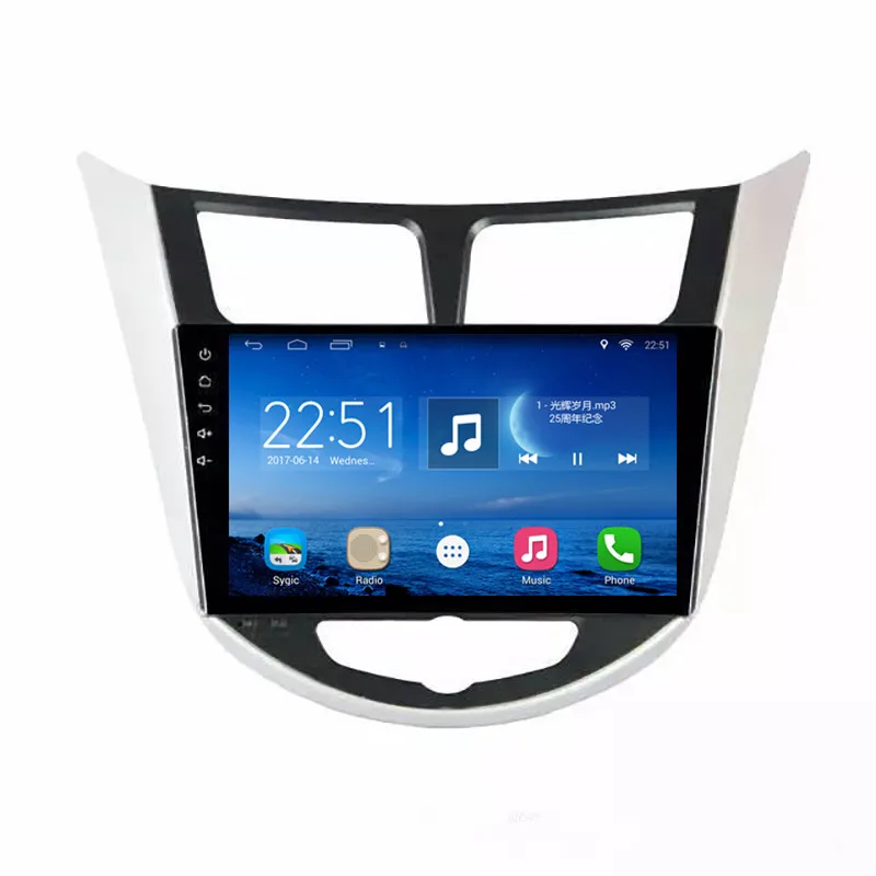 

ChoGath car Multimedia Player Quad Core Android 8.0 Car Radio GPS Player for Hyundai Verna Solaris Grand Avega 2012-2015