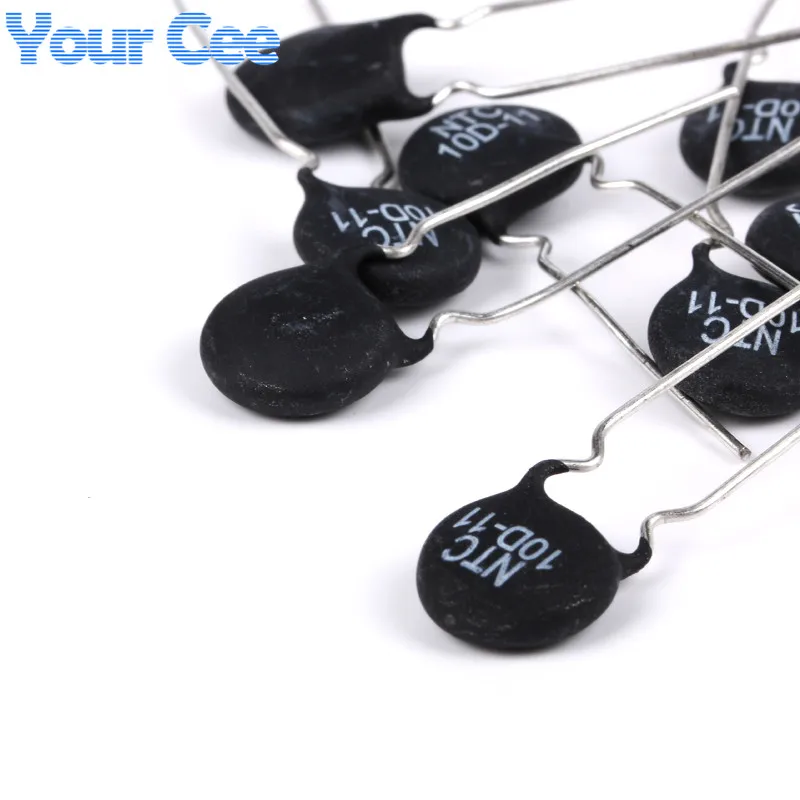 50 шт. терморезистор NTC 10D 11 10D11 терморезистор|resistor 3w|thermistor materialsresistor load |