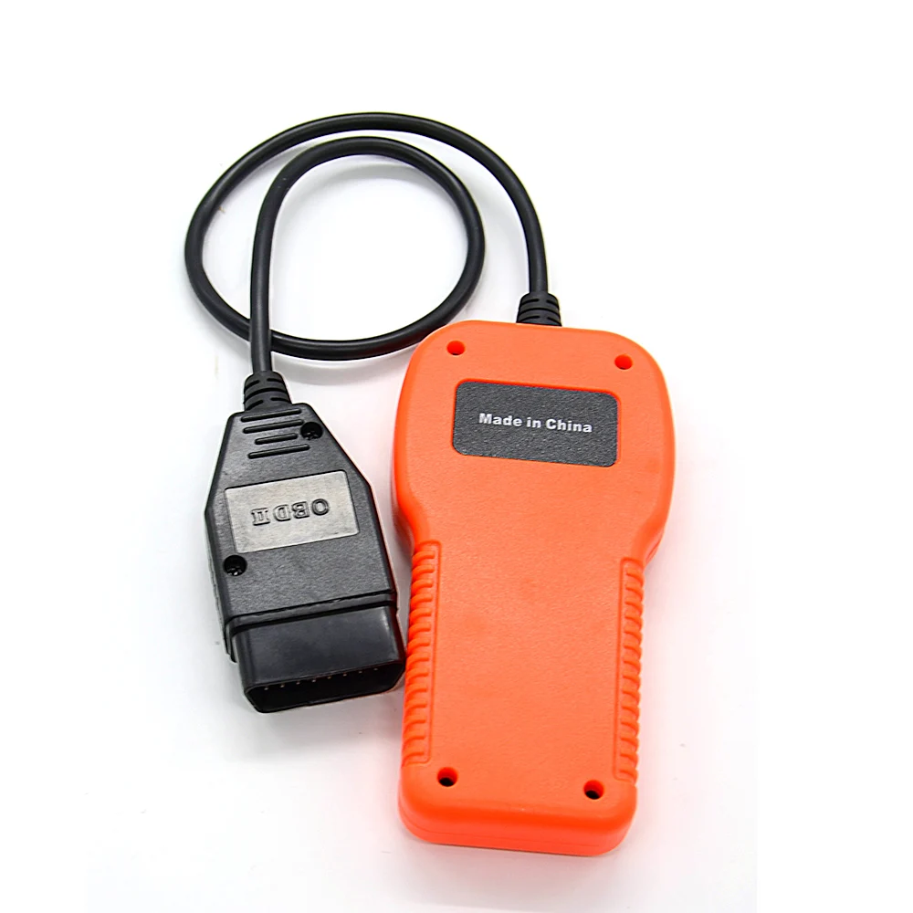 U281 Outil de Diagnostic Voiture: Lecteur de Code OBD2 avec Lecture et Effacement des DTC, Compatible Prise OBD 1 & OBD 2