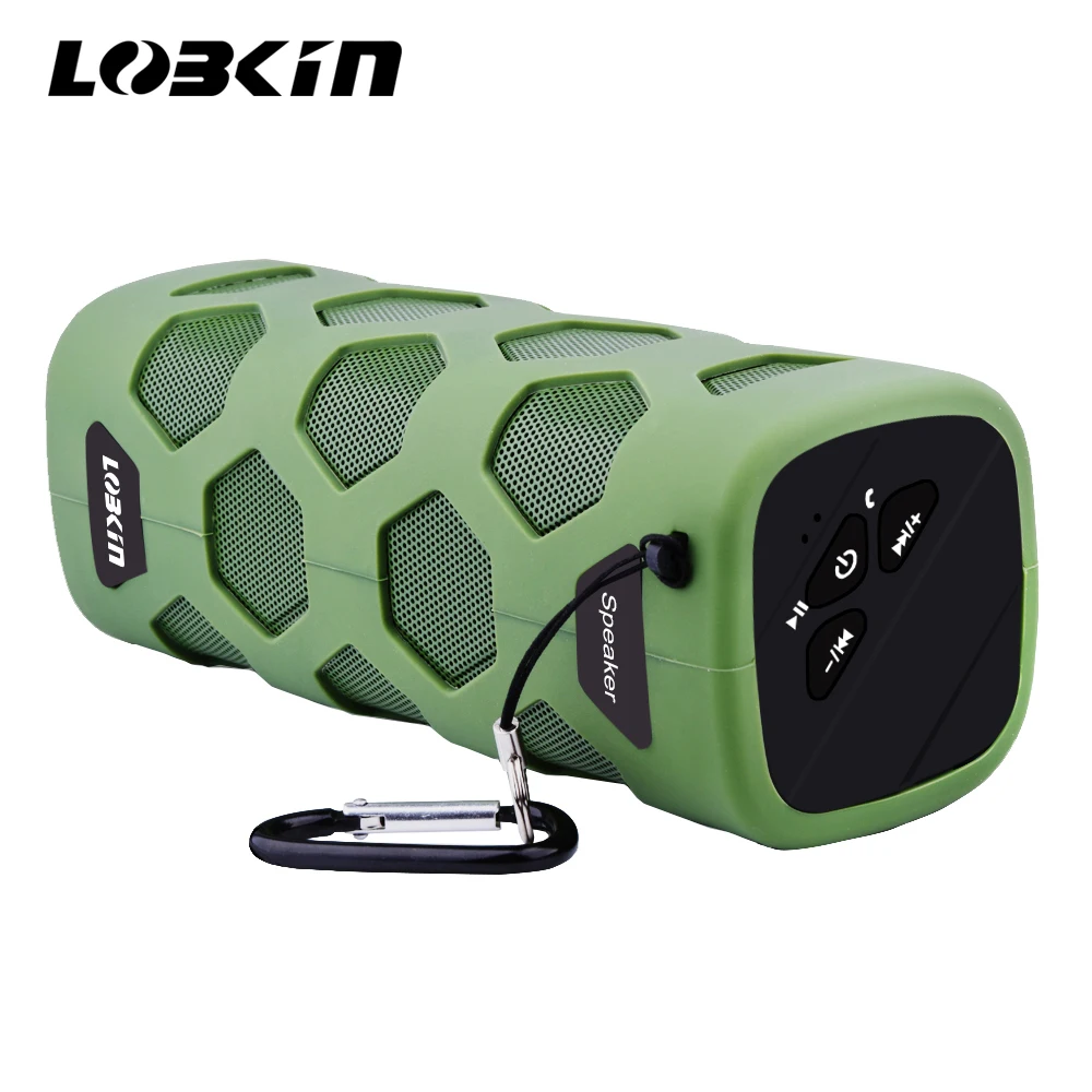

Lobkin Bluetooth V4.0 Wireless Bluetooth Speaker 4000mA Power Bank Wireless Speaker For IPhone Xiaomi