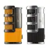 COHIBA Cigar Lighter Butane 3 Torch Jet Flame Lighter With Cigars Cutter Punch Accessories Windproof Cigarette Lighter Gift Box ► Photo 1/6