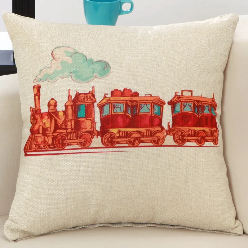 45x45cm Antique Car Vintage Vehicle Printed Cushion Cover Cotton Linen Home Chair Back Waist Sofa Seat Throw Pillowcase 45x45cm Antique Car Vintage Vehicle Printed Cushion Cover Cotton Linen Home Chair Back Waist Sofa Seat Throw Pillowcase