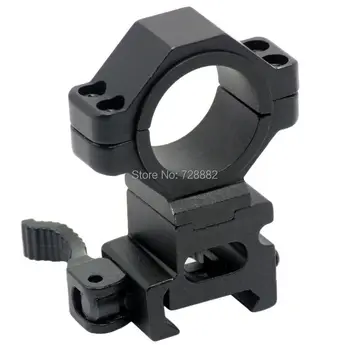 

Quick Detachable 25.4/30mm Scope Mount Ring QD Quick Release Mount Lever Lock High Profile Fit 20mm Picatinny Weaver Rail