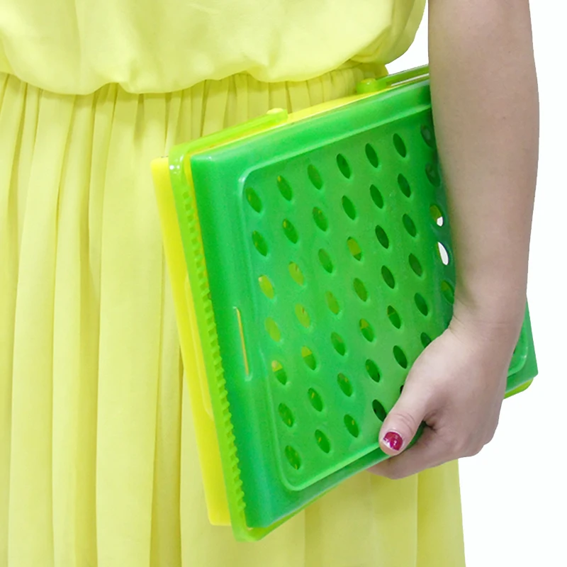 Flasket Folding Laundry Basket Storage Plastic Basket 1PC Fashion