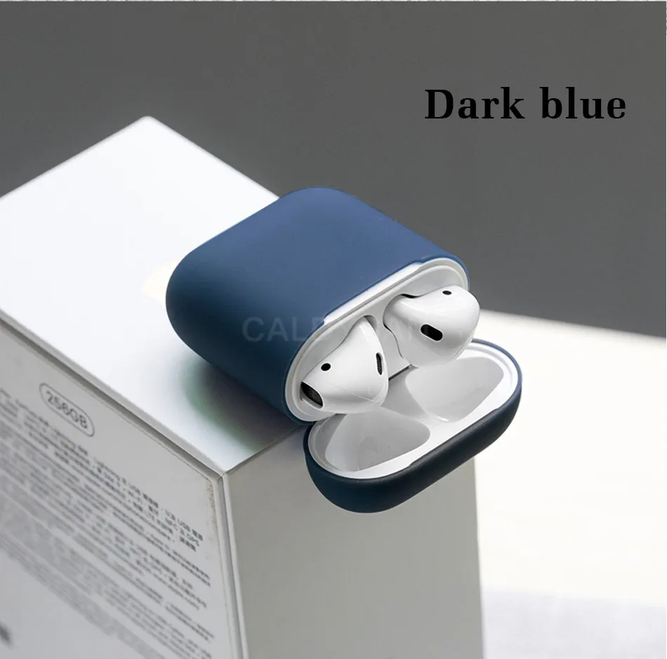 Официальный беспроводной Bluetooth чехол для наушников для Apple Airpods 1 2 Чехол для зарядного устройства для Airpods мягкий силиконовый тонкий Чехол