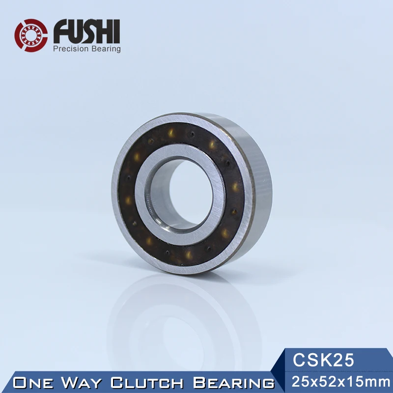 

CSK25 One Way Bearing Clutches 25*52*15mm ( 1 PC) Without Keyway CKK25 CSK6205 FreeWheel Clutch Bearings CSK205