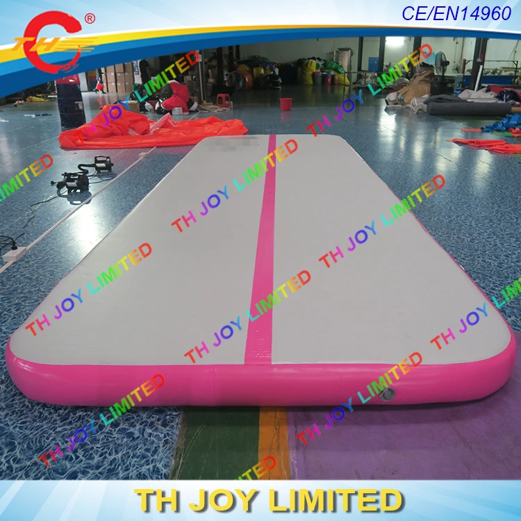 Factory 10x2X0.2m Inflatable Air Tumble Track, Inflatable Gym Mat