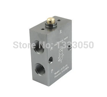 

S3B 06 2 Position 3 Way Manual Control Pneumatic Mechanical Valve PT 1/8