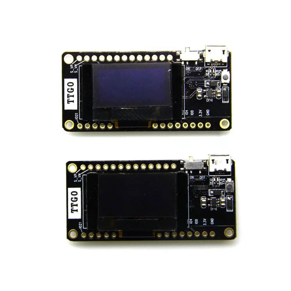 LILYGO®Комплект из 2 предметов в магазине TTGO LORA32 V2.0 868/433 МГц ESP32 LoRa 0,96 дюймовая SD карта Bluetooth WI-FI ESP32 ESP-32 модулей со встроенной антенной