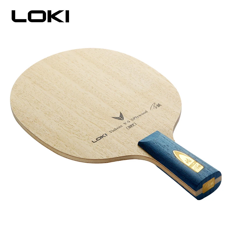 

Professional Training Pingpong Pad LOKI V5 Table Tennis Blade Attack Defensive Ping Pong Racket No Rubber Ping Pong Racket