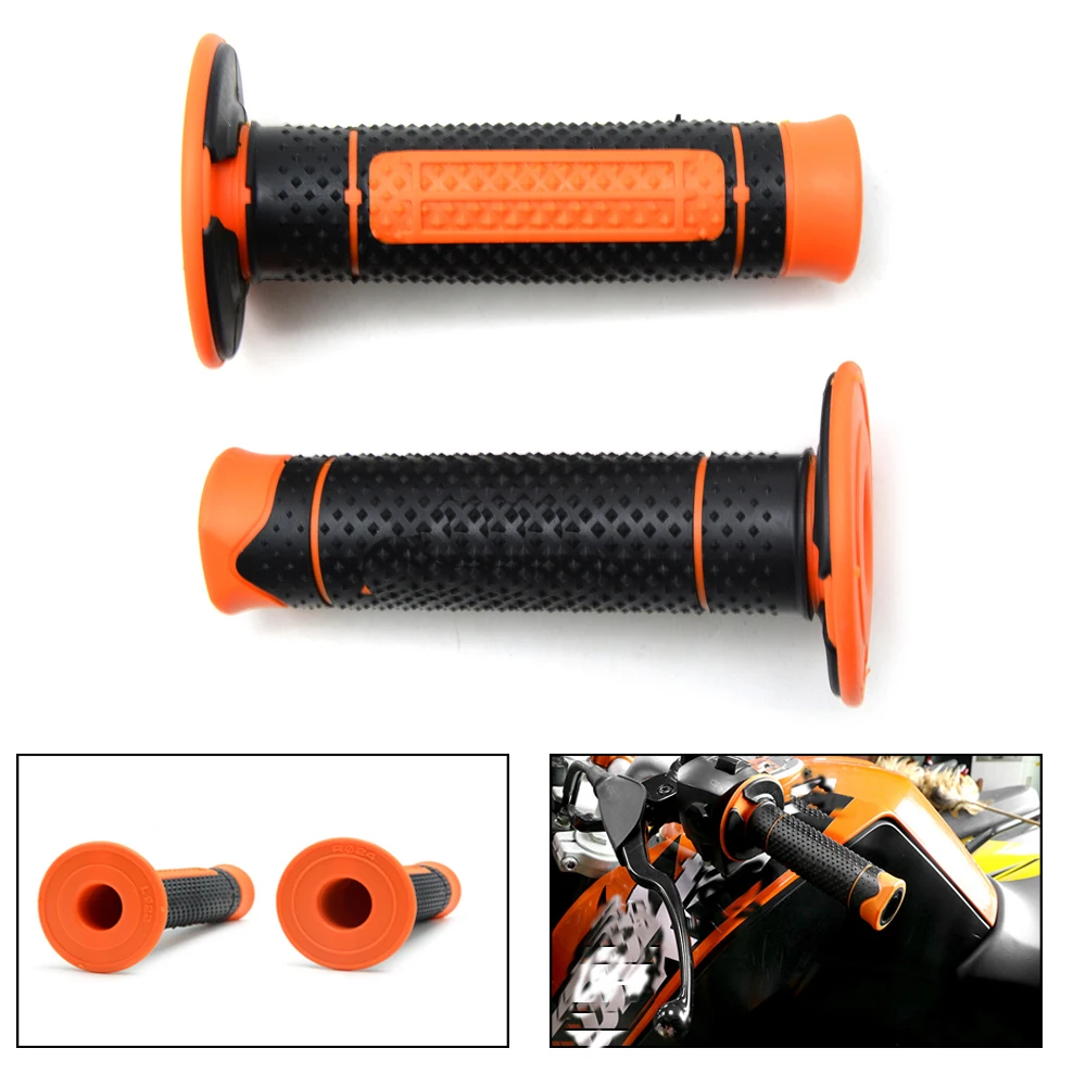 For KTM 1050 1090 1190 1290 Adventure R RC8 Super Duke T ABS  Motorcycle HandleBar Motorbikes Hand Grips logo