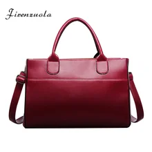 Firenzuola Новая модная женская сумка большой емкости сплошной цвет молния женская сумка#474