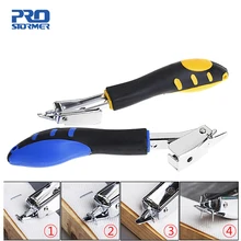 Профессиональный съемник для удаления скоб PROSTORMER, съемник для ногтей с резиновым покрытием, съемник для удаления скоб, ручные инструменты