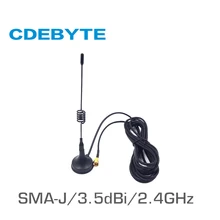 TX2400-XP-150 2,4 ГГц SMA-J интерфейс 50 Ом Сопротивление менее 1,5 КСВ 3.5dBi усиления высокое качество присоски антенны