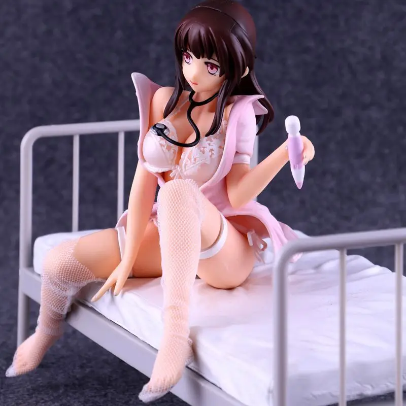 

16cm Lechery Daydream collection Nurse Miu Sexy girls Action Figure japanese Anime PVC adult Action Figures toys Anime figures
