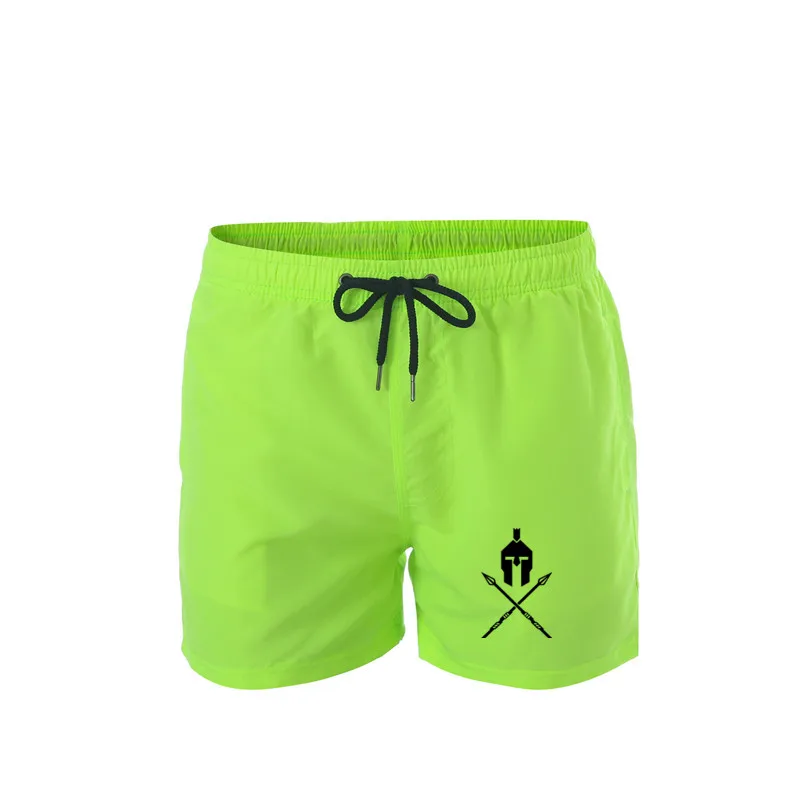 Брендовые Шорты для плавания, быстросохнущие пляжные шорты с принтом, мужские плавки для плавания, летние купальные шорты для пляжа, шорты для серфинга - Color: DW17