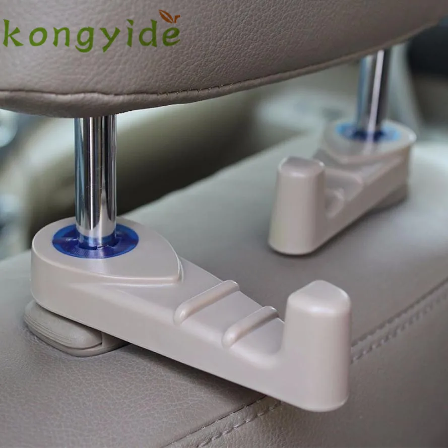 

New Arrival 2PC Car Seat Truck Coat Hook Purse Bag Hanging Hanger Auto Bag Organizer Holder Ap20 car-styling
