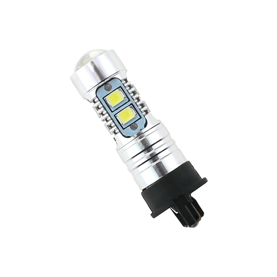 HYZHAUTO PW24W LED DRL العارض سيارة الجبهة النهار الجري الخفيف الأبيض الأصفر أضواء الخارجية مصدر 1 قطع HYZHAUTO PW24W LED DRL العارض سيارة الجبهة النهار الجري الخفيف الأبيض الأصفر أضواء الخارجية مصدر 1 قطع