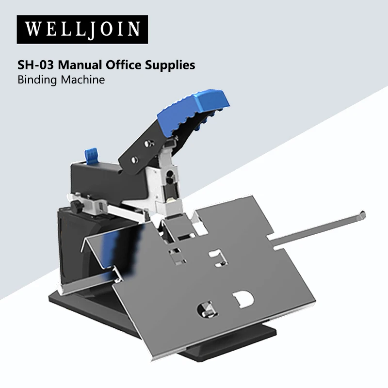 

SH-03 Manual Office Supplies Bookbinding Machine A3 Saddle Stitching Stapler/ Flat Staple Binding Machine 60 Pages/80g Hot Sale