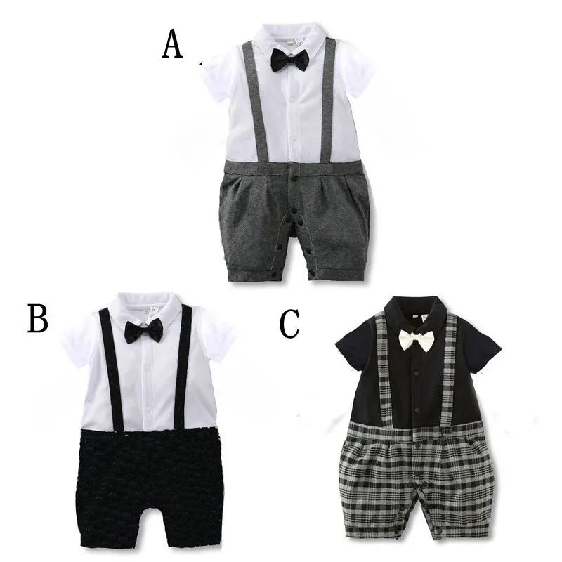 Mamelucos de bebé de verano ropa de bebé niño establece ropa Bebes Caballero ropa de bebé recién nacido de manga corta infantil niños monos Mamelucos de bebé de verano ropa de bebé niño establece ropa Bebes Caballero ropa de bebé recién nacido de manga corta infantil niños monos