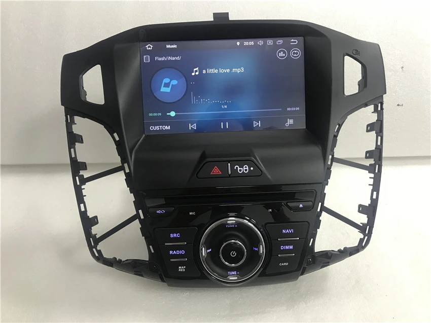 Discount Android 9.0 Car DVD Auto Radio For Focus 2011-2017 GPS Navigation FM RDS WIFI Multimedia Audio Video Stereo 4+32GB Gift Camera 20