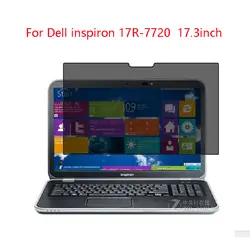 Для Dell inspiron 17r-7720-17.3inc. экран ноутбука Защитное стекло для сохранения личной информации конфиденциальности Анти-Blu-ray эффективная защита