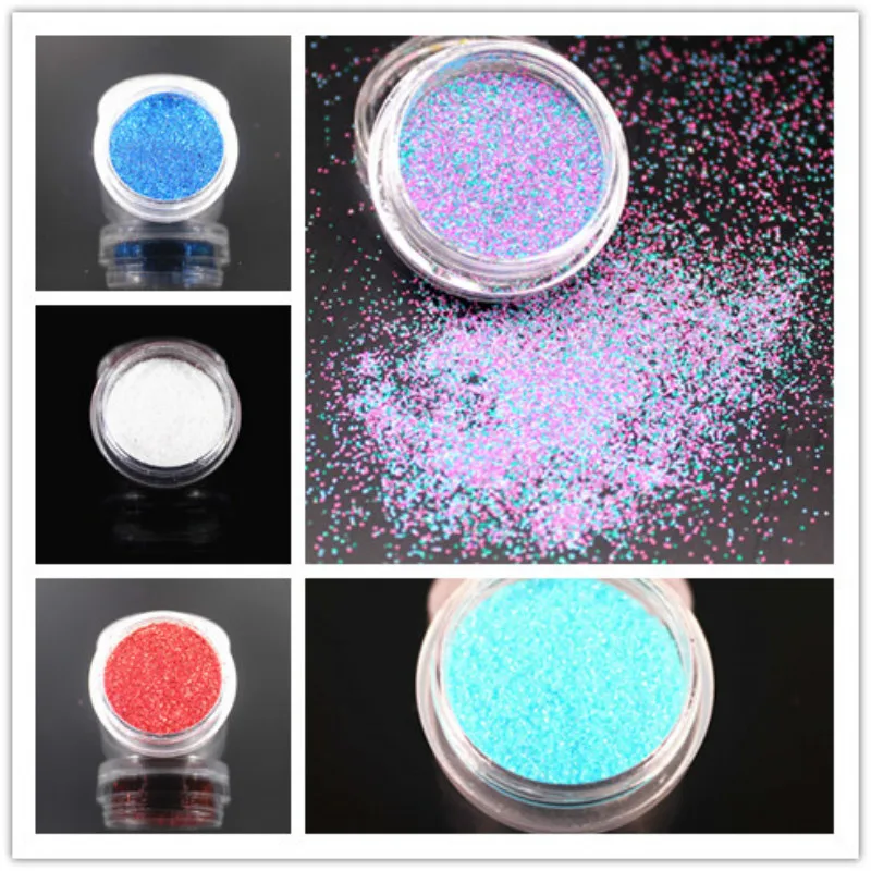 

1 Pcs 2018 NEW Nail Metal Glitter Powder Dust 3D Tip Rhinestone Manicure Tools Nail Art Decoration Polish