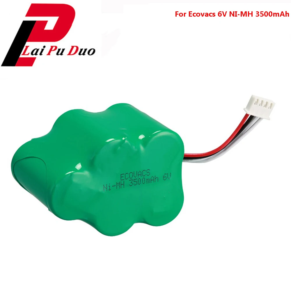 Для Ecovacs Deebot Deepoo 6 V ni-mh 3500 mAh Замена Батарея D73 D76 D62 D63 D65 D66 D68 D77 D79 730 760 TBD71 робототехники