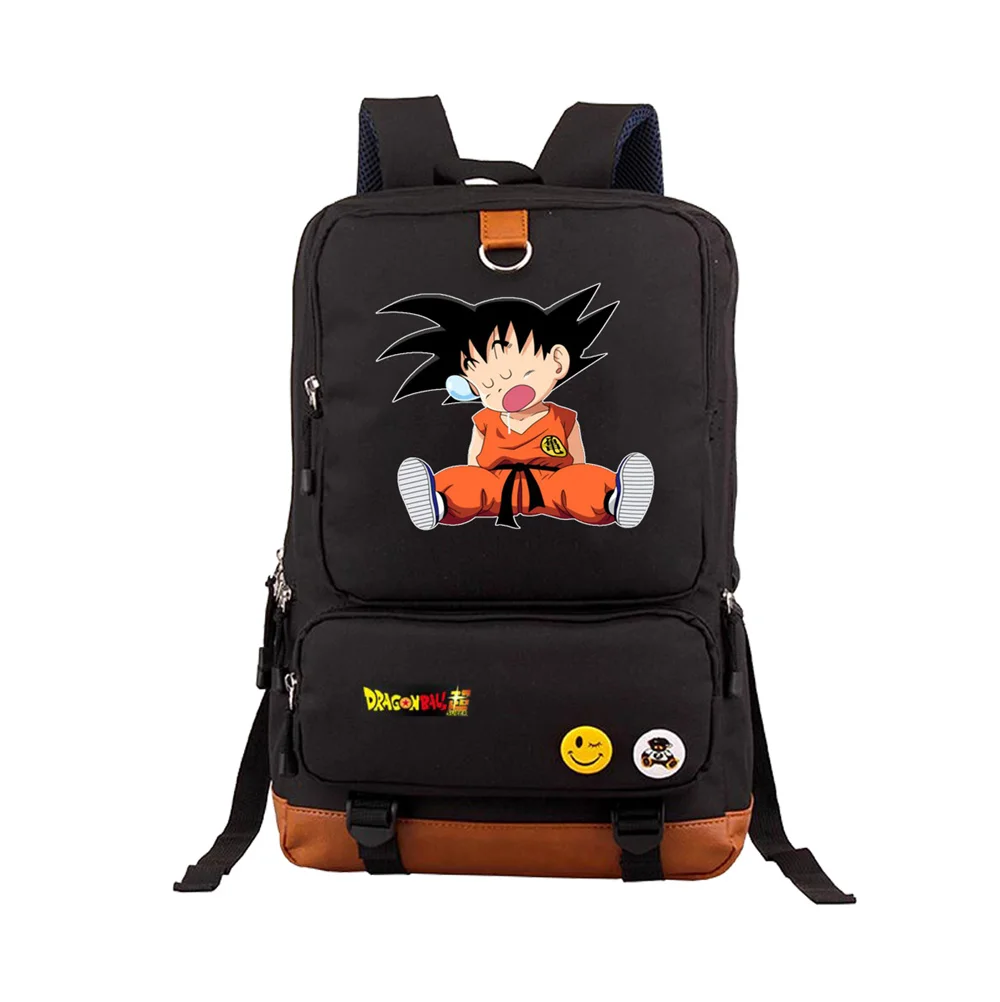 Dragon Ball Z Son рюкзак с Гоку для подростков детская школьная сумка для книг дорожная универсальная сумка через плечо чехол для ноутбука Для Путешествий Рюкзак - Цвет: 15