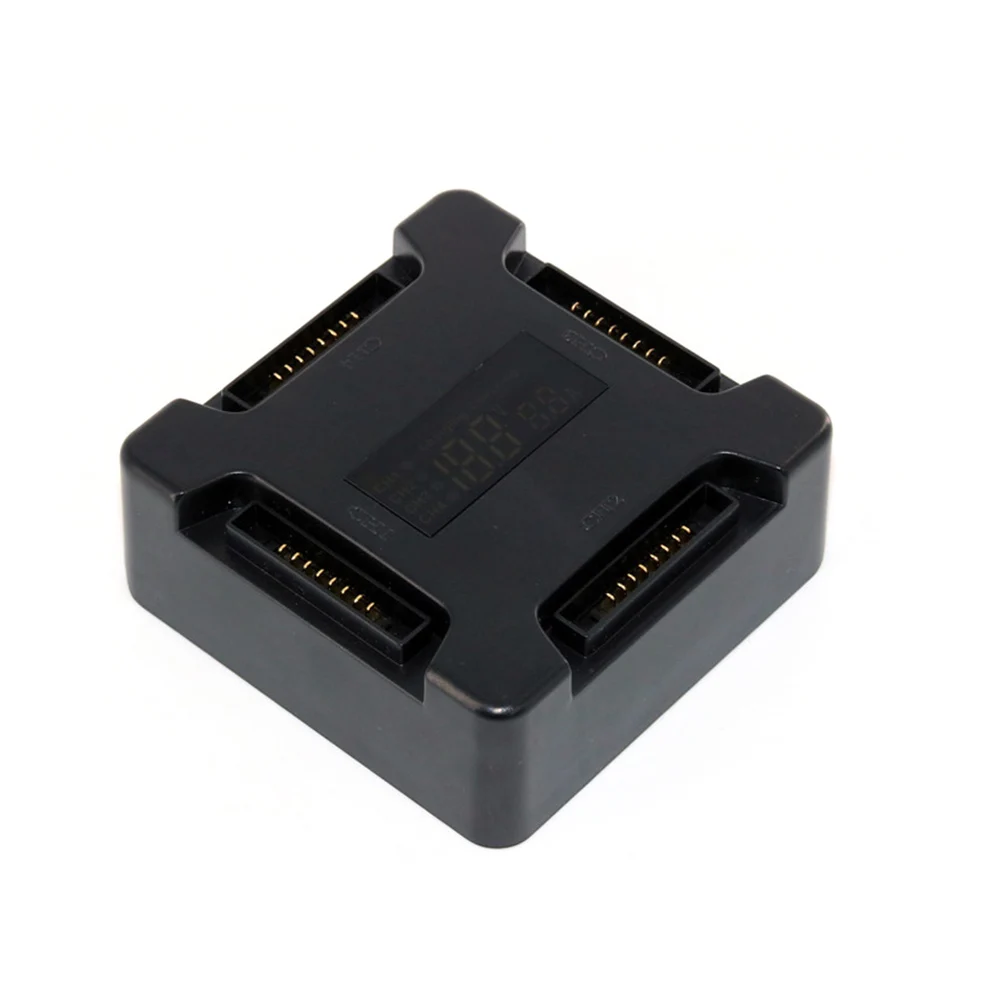 4 в 1 Hardshell Battery Steward Parallel Charging HUB Board для DJI Mavic Pro Drone Rapid Multi Charger с цифровым