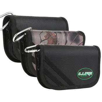 

ILURE Fishing Tackle Bag Metal Spoon Lure Bait Bag EVA Insert Waterproof Jig Lure Package Free Shipping