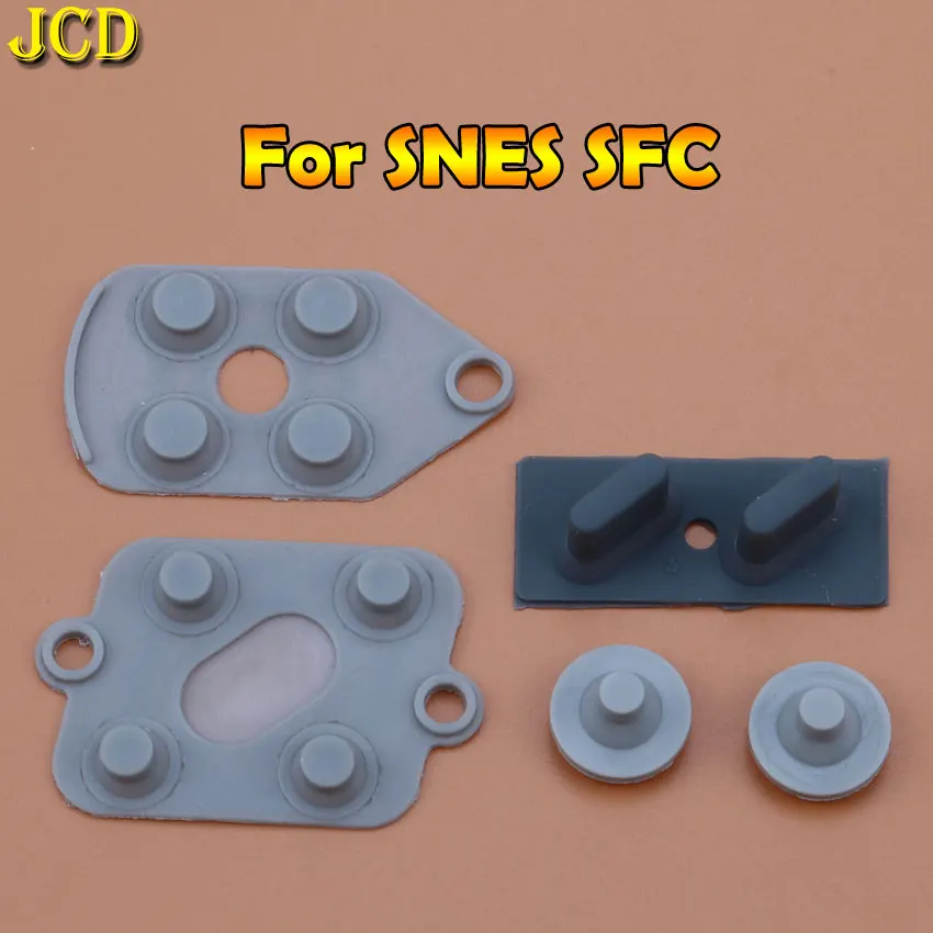 JCD 1 Набор для Nintendo wii/WiiU, панель/wii PRO для SNES SFC/NES PC консоли Проводящие резиновые силиконовые кнопки-подкладки