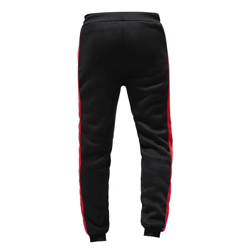 Feitong Men Tracksuit Autumn Winter Packwork Sweatshirt Top Pants Sets Sports Suit Tracksuit Ropa Deportiva Hombre Tracksuit Men