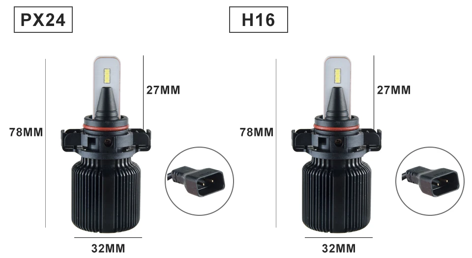 12V H7 Led Canbus H4 Car Headlight Bulb H1 H13 H11 8000LM Auto 9005 HB3 9006 HB4 9007 9004 6500k Led Automobiles Light Bulbs 24V (15)