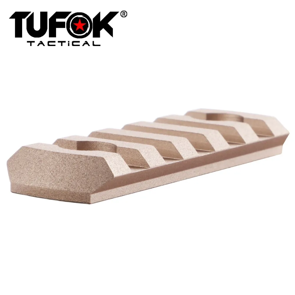 TuFok Mlok Picatinny Weaver рельсовый адаптер низкопрофильный M lok 5 слотов рельсовая секция
