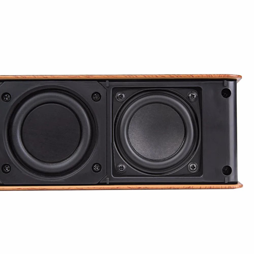 wood grain bluetooth speaker