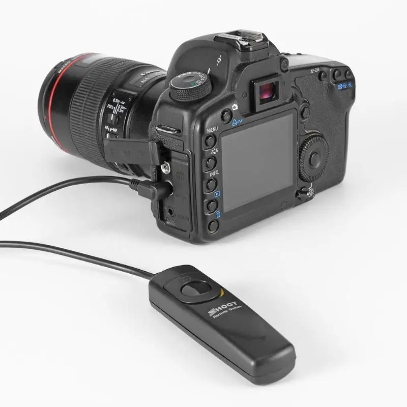 RS-80N3 удаленного Кабель дистанционного затвора выпуска кабель для Canon 80D 70D 60D 5D3 5D4 7D2