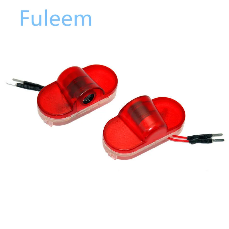 Fuleem 2 قطع LED الباب شعار كشاف ضوء الظل ضوء ل العلبة توران خنفساء جولف 4 MK4 Fuleem 2 قطع LED الباب شعار كشاف ضوء الظل ضوء ل العلبة توران خنفساء جولف 4 MK4