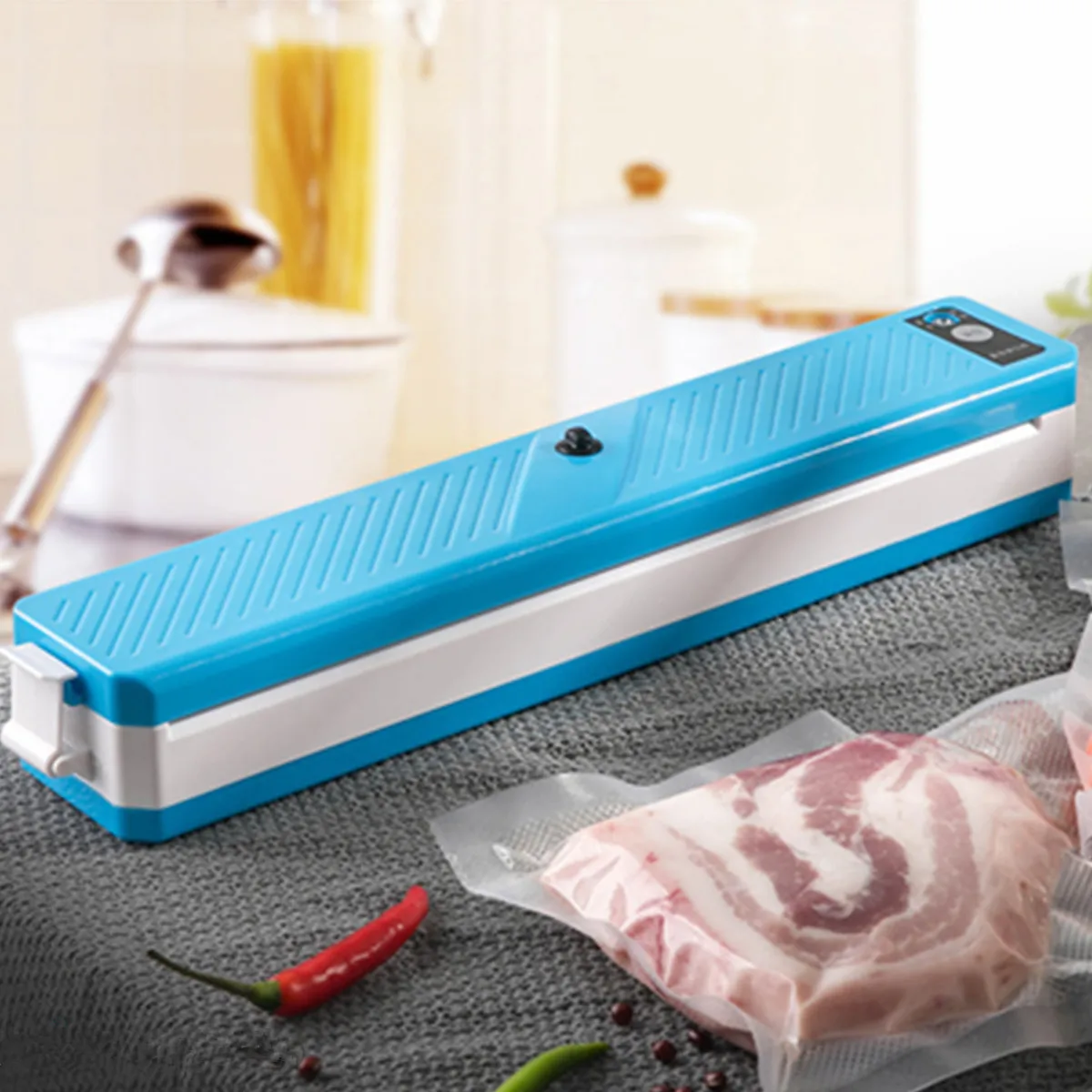 

Electric Vacuum Sealer Packaging Machine 220V/110V ABS Commercial Vacuum Food Sealing For Home Kitchen Appliances