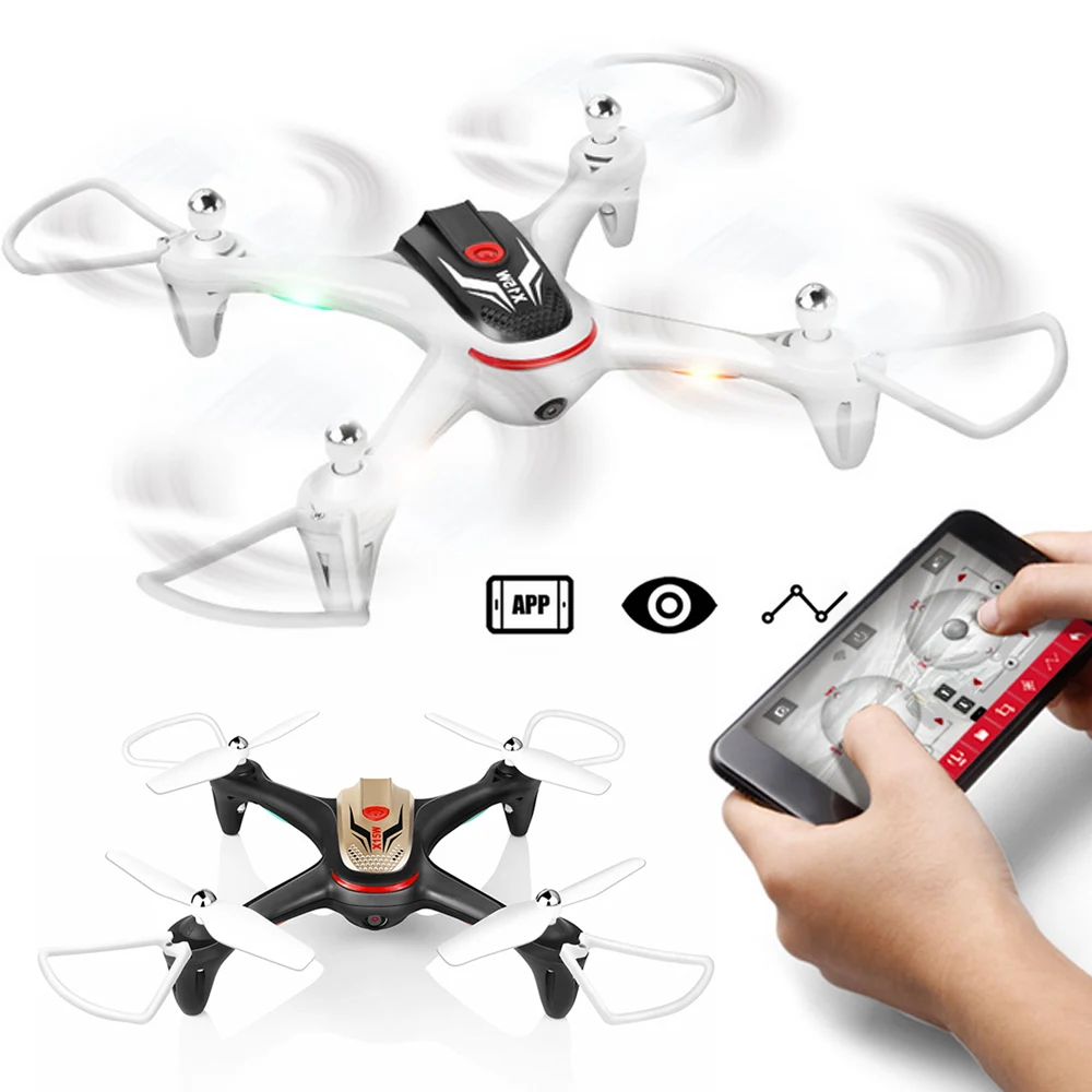 

X15W 0.3MP Durable Drone Quadcopter Altitude Hold LED Lighting 2.4GHz 4CH 360 Degree Rolling Flying One Key Landing High SYMA